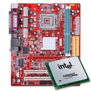 MSI PM8M3 V Motherboard CPU Bundle   Intel Celeron D 356 Processor 3 