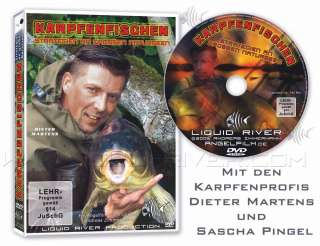DVD KARPFENANGELN AN GROSSEN NATURSEEN IN DEUTSCHLAND  