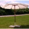 HOLZ Sonnenschirm BLAU Marktschirm Gartenschirm Schirm: .de 