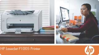 HP LaserJet P1005 Mono Laser Printer   600 x 600 dpi, 15 ppm, USB, 266 