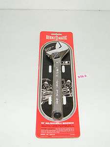10 Inch Adjustable Wrench Chrome Plated Japan Bernzomatic  