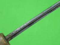RARE French France WW1 Fighting Knife  