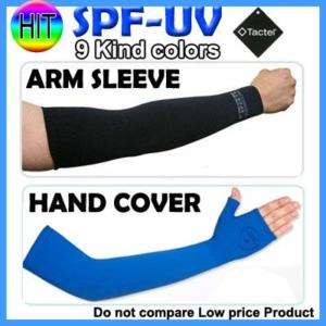 2Type SPF UV ARM SLEEVE & HAND COVER SPORTS WEAR Tactel  