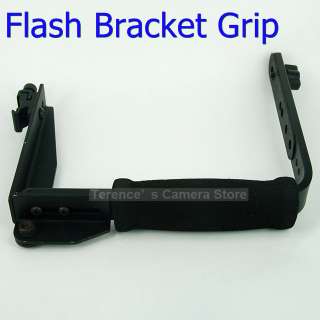 Flash Bracket Grip For Canon 5D Mark II 60D T3i T2i T1i  
