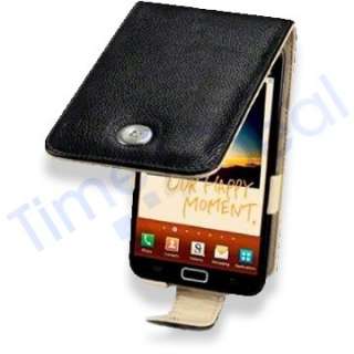 Luxus Ledertasche Flip Style Samsung N7000 Galaxy Note 4250646517783 