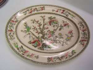 Johnson Brothers China Indian Tree Brown Platter  