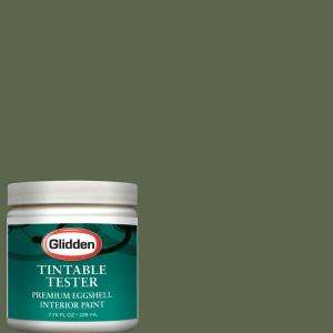 Glidden Premium 8 oz. Dark Eucalyptus Leaf Interior Paint Tester 