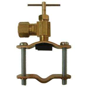 in. Brass Compression Self Tapping Saddle Valve A 141 at The Home 