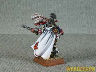 Warhammer WDS painted Captain of The Empire with Hammer & Pistol a10 