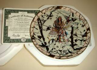 Diana Casey Silent Journey SEEING UNSEEN Native Plate  