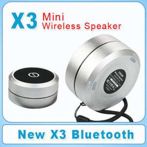 New X3 Bluetooth Mini Wireless Speaker for iPod iPhone US SHIPMENT 