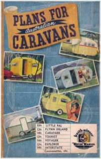 Vintage Australian Caravan & Trailer Plans on CD  