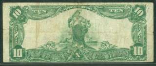 10.00 National Bank Note, First NB BUTLER New Jersey, 1902, Fr. #624 