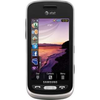 New Samsung SGH A887 Solstice   Black (AT&T) 3G Touch Cellular Phone 