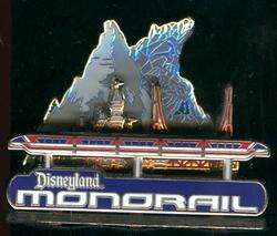 Disney Pin 62534 DLR   Disneyland® Monorail Diorama  