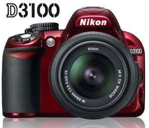 Nikon D3100 SLR Digitalkamera Kit inkl. AF S DX 18 55  