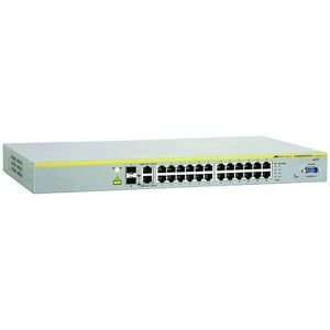  Allied Telesis AT 8000S/24POE 10 Managed Fast Ethernet 