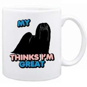  New  My Maltese Thinks I Am Great  Mug Dog