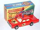 vintage matchbox lesney 59 fire chief car superfast