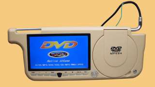  7 inch CAR SUN VISOR/SUNVISOR LCD MONITOR DVD player