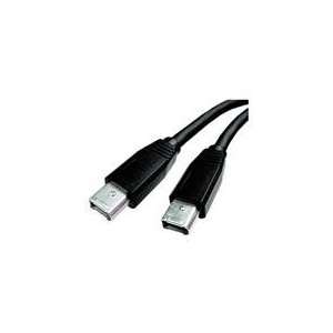  CABLES UNLIMITED 6 ft. 6Pin to 6Pin Firewire Cable 
