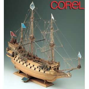  Corel 1/100 Scale La Couronne Plank on Bulkhead Wooden Kit 