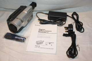 Sony Handycam DCR TRV120E PAL Digital8 Camcorder with Hi8/8mm Playback 
