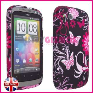 PINK GEL SILICONE COVER CASE FOR HTC DESIRE S  