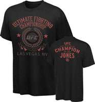 Jon Bones Jones Camp Black Walkout T Shirt UFC Black Classic T 