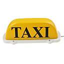 Description Yellow Roof Top Taxi Light and Sign 12V with Magnetic 