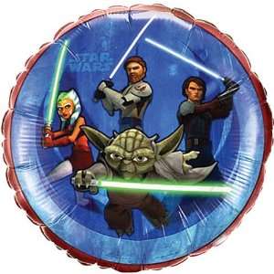 Star Wars Birthday Party Supplies on Star Wars  The Clone Wars Mylar Balloon Party Supplies  Toys   Games