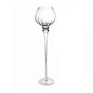 Hurricane Candle Holder, Vases, H 20, Open D 4.75, Clear (4 PCS 