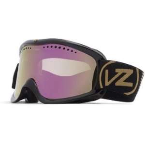   Zipper Sizzle Black Gloss Smoke Pink Chrome Goggle