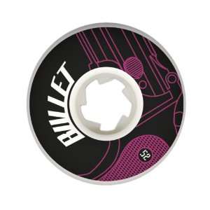  52mm Saturday Night Specials White Bullet Wheels   Set of 