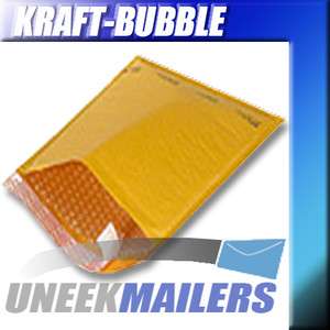 12.5x19 Kraft Bubble Mailer Envelope Shipping Wrap Sealed Air Paper 