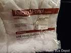   Lace Sheer Panel Drapes Curtains New in Wrap 57 wide / 64 long