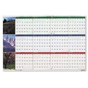   /Erasable Yearly Wall Calendar for 2009, 32 X 48