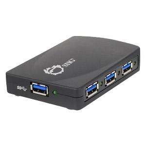   NEW SuperSpeed USB 4 Port Hub (USB Hubs & Converters): Office Products
