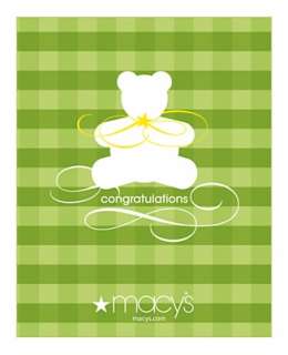New Baby Teddy Bear E Gift Card   Baby   Gifts & Gift Cardss