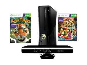   XBOX 360 4GB Kinect Bundle w/Kinectimals and Kinect Adventures