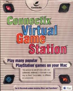 Connectix Virtual Game Station MAC CD play playstation  