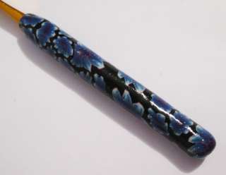   one of a kindPolymer Clay Covered aluminum Crochet hook, size 5 mm