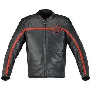  Alpinestars Mert Leather Jacket   56 Euro/Black/Red 