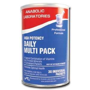Anabolic Laboratories High Potency Daily Multi pack 30 individual 