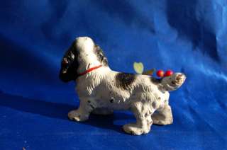 Antique iron dog Hubley Cocker Spaniel BIG PAPERWEIGHT  