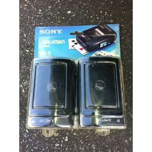  Vintage Sony SRS 9 Speaker System for Walkman or   