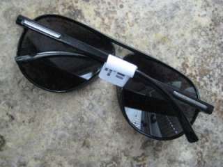 Armani Exchange A/X NEW Aviator Sunglasses Black w Case A/X213 Unisex 