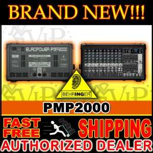 BEHRINGER PMP2000 800W 14 Chan Powered Mixer w/Multi FX*AUTHORIZED 