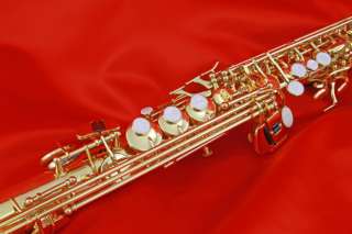   Professional Soprano Saxophone with Yamaha Sax Mouthpiece, NEW  
