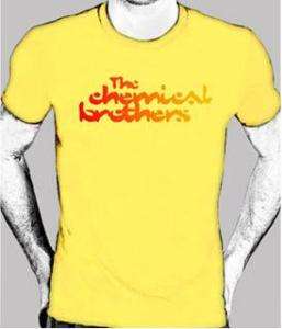 THE CHEMICAL BROTHERS T Shirts name logo indie rock  